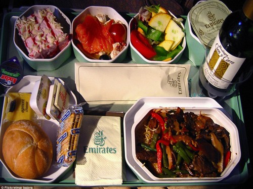 Emirates airline catering