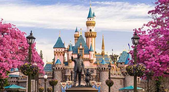 disneyland-castle بهترین شهربازی ها