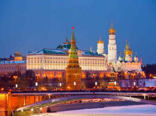 moscow-kremlin-night1 جاذبه های روسیه