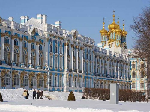 winter-visit-to-catherine-palace-in-tsarskoye-selo جاذبه های روسیه
