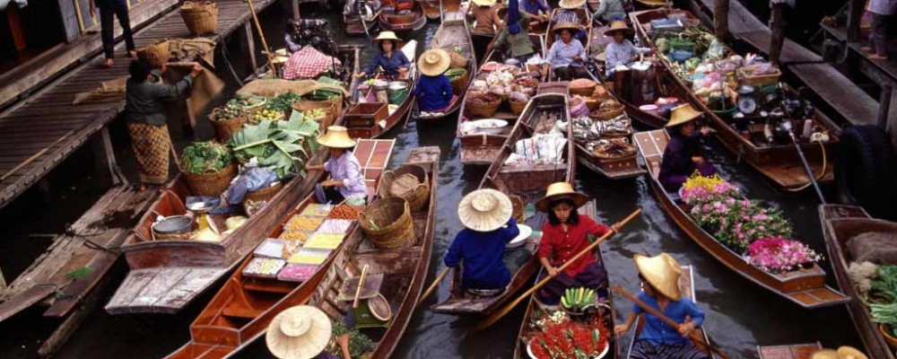 bangkok-21605721-1436438804-WideInspirationalPhoto بازار روی آب