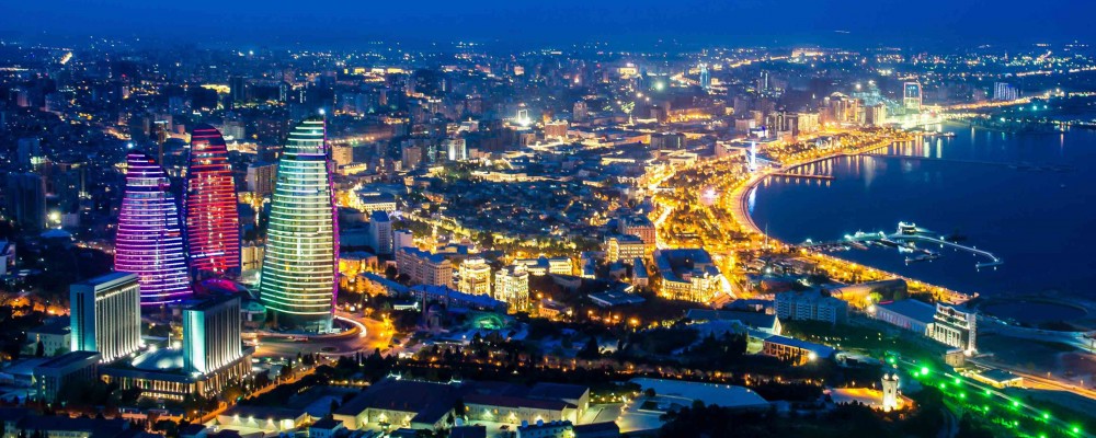 Flame-Towers-Baku آذربایجان