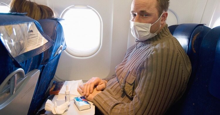 سرماخوردگی در هواپیما
