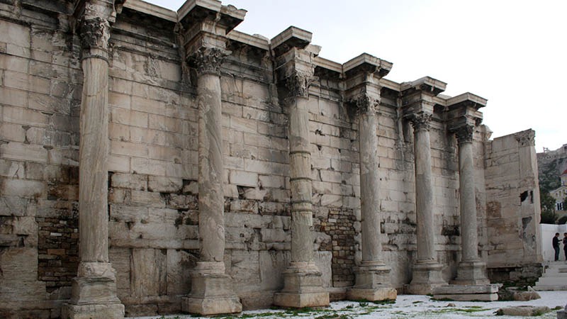 athens library of hadrian
