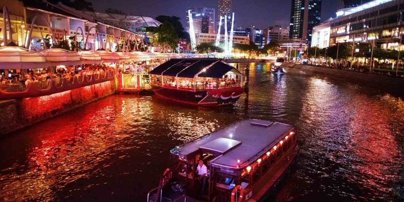 اسکله ساحلی کلارک (Clarke Quay) اسکله ساحلی کلارک (Clarke Quay)