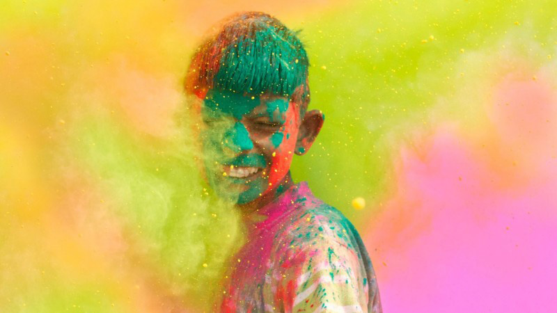 فستیوال هولی در هند