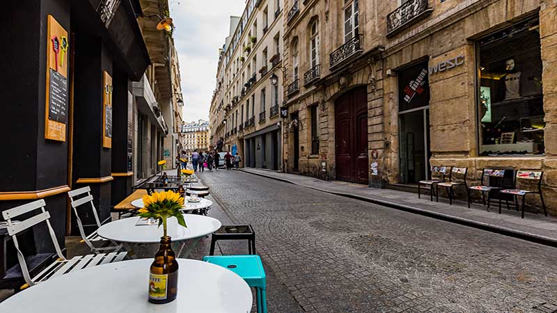 خیابانی در پاریس