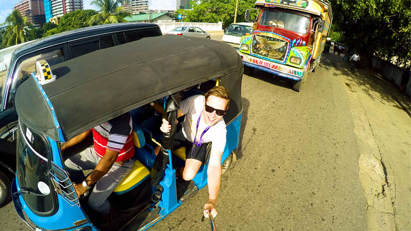 تاک تاک سواری در سریلانکا