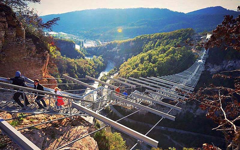 پل معلق اسکای پارک سوچی پل معلق اسکای پارک سوچی