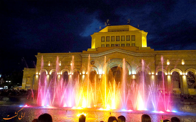 Yerevan-Fountains-فواره های موزیکال