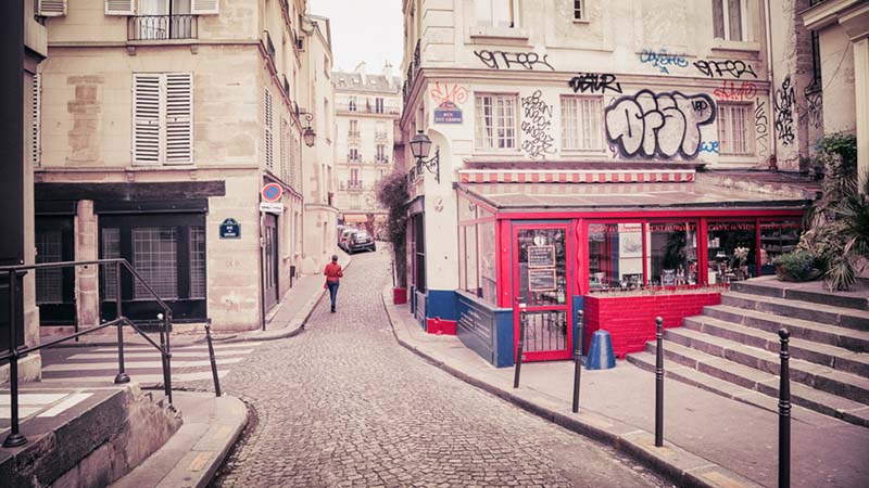 خیابانی در پاریس