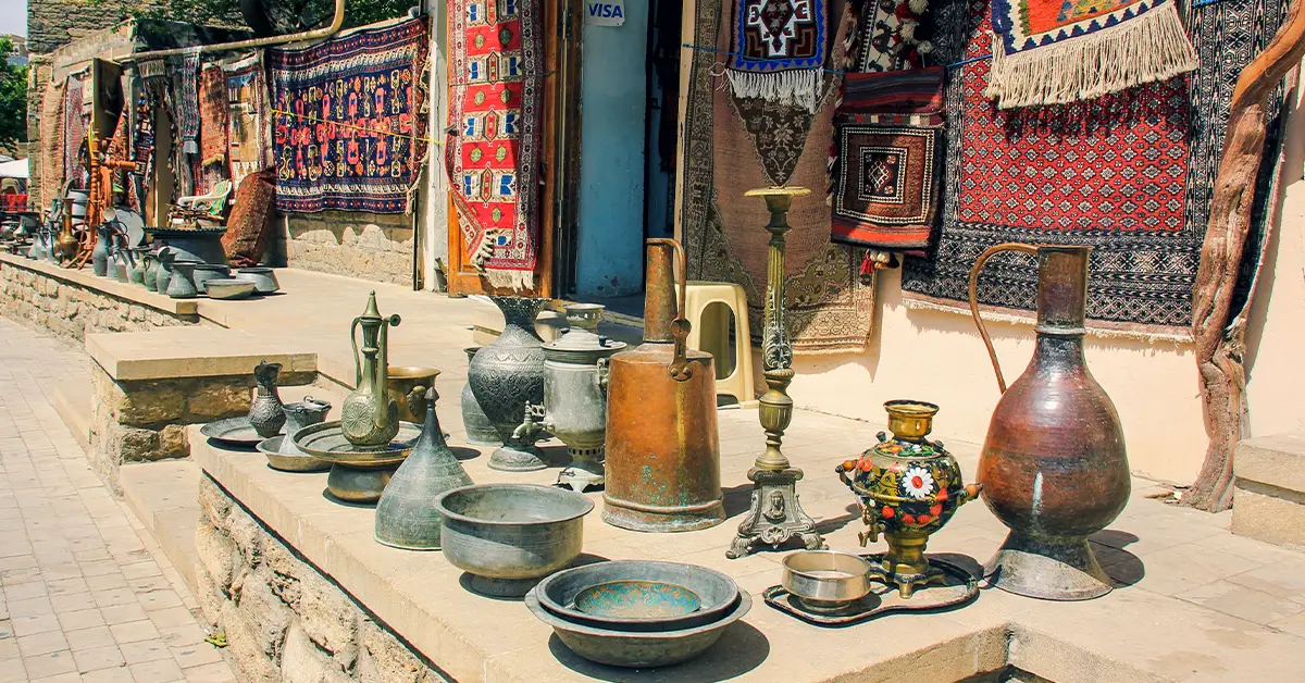  بازار سمساری روسی باکو - مراکز خرید باکو