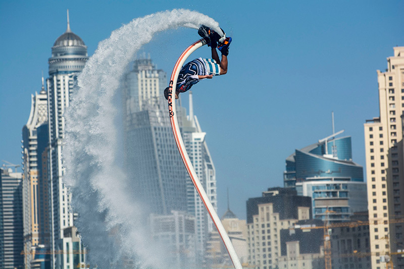 هیجان تفریحات آبی در دبی