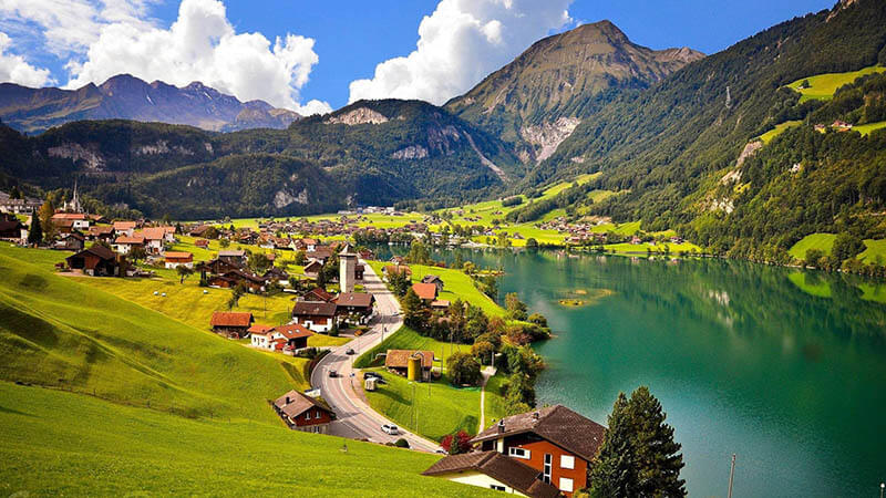 طبیعت زیبای سوییس طبیعت زیبای سوییس