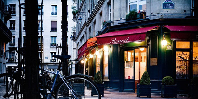 رستوران بنویت | رمانتیک ترین رستوران های پاریس