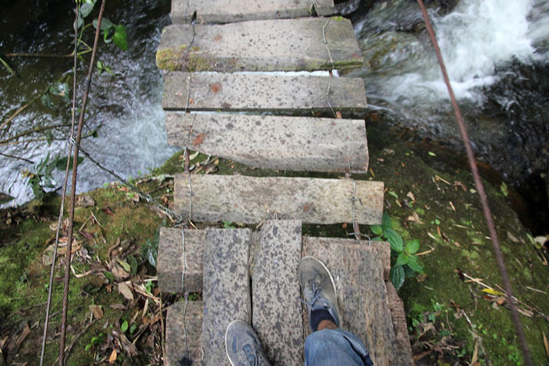 مسیر پیاده روی دره کوکورا