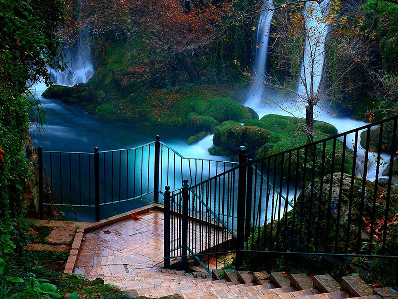آبشارهای دودن در گردشگری در آنتالیا