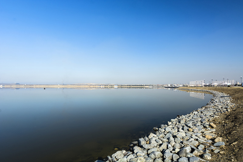 دریاچه بیوک شور درجمهوری آذربایجان