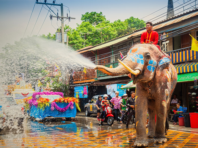 جشن آب تایلند - پارسا گشت