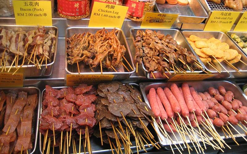 غذاهای خیابانی پنانگ
