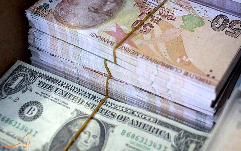 لیر+ترکیه و تبدیل ارز