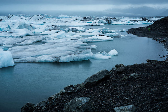یخ های ذوب شده ایسلند