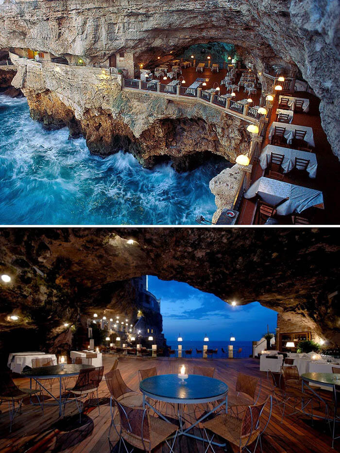 رستوران Grotta Palazzese