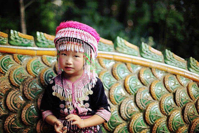 بچه های قبایل تایلند