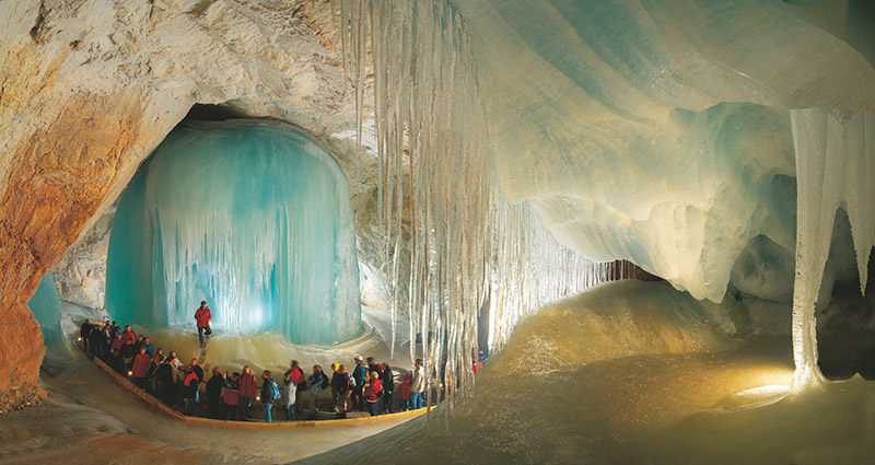 غار یخی Eisriesenwelt در اتریش