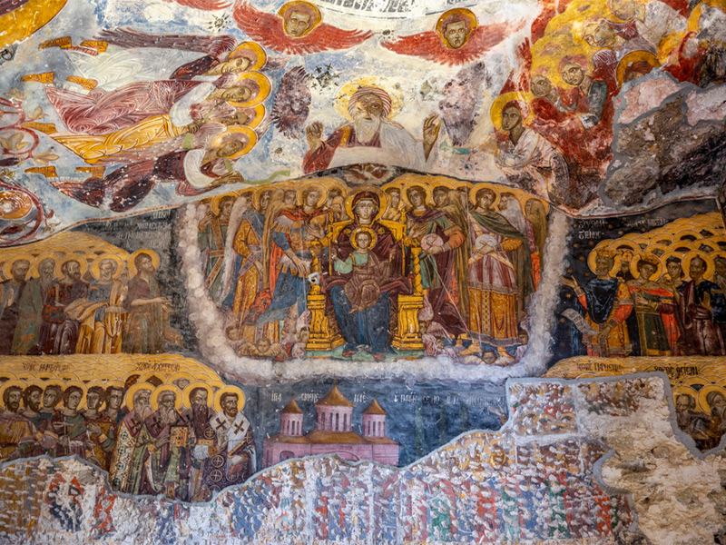 صومعه ی سوملا در ترابزون ترکیه