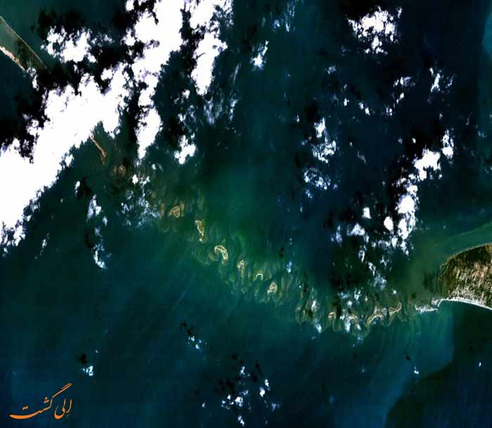تصویر ماهواره ای از پل راما