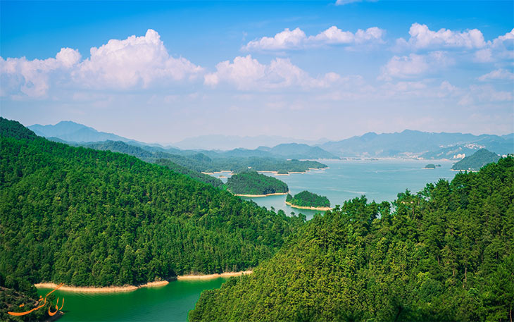 دریاچه مصنوئی چین