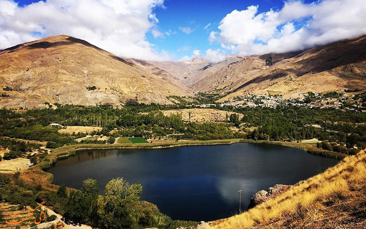 دیاچه زیبای اوان در الموت