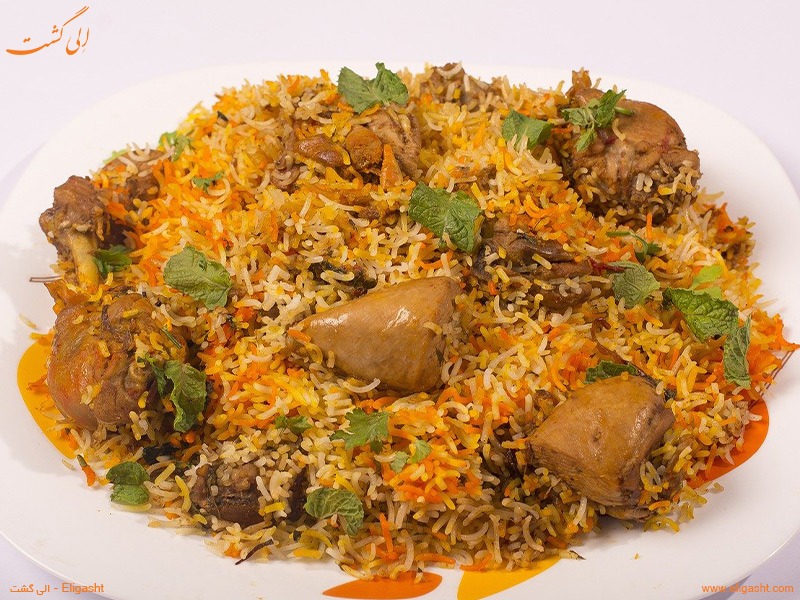بریانی - غذاهای سنتی دبی - الی گشت