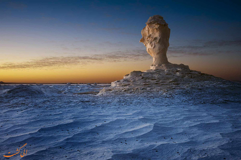 بیابان فارافرا مصر در غروب بیابان فارافرا مصر در غروب