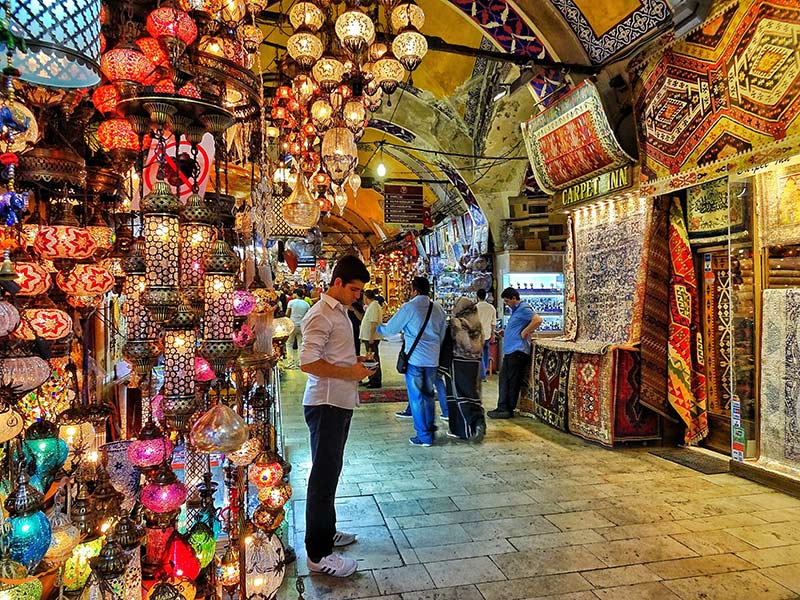 بازار بزرگ در استانبول