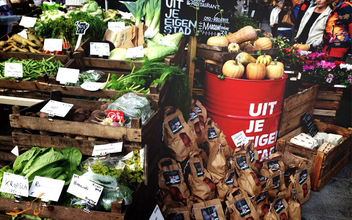بازار هفتگی روتردام