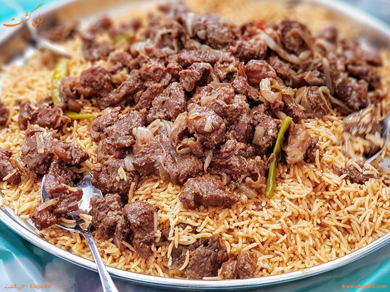 گوشت شتر - الی گشت