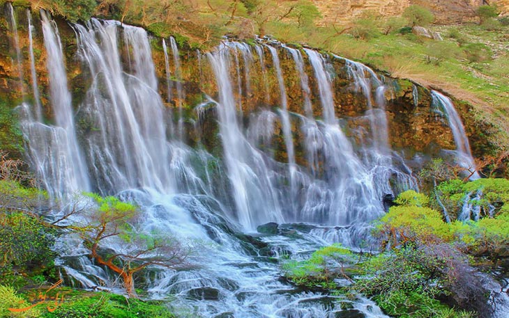 آبشار زیبای جنوب ایران