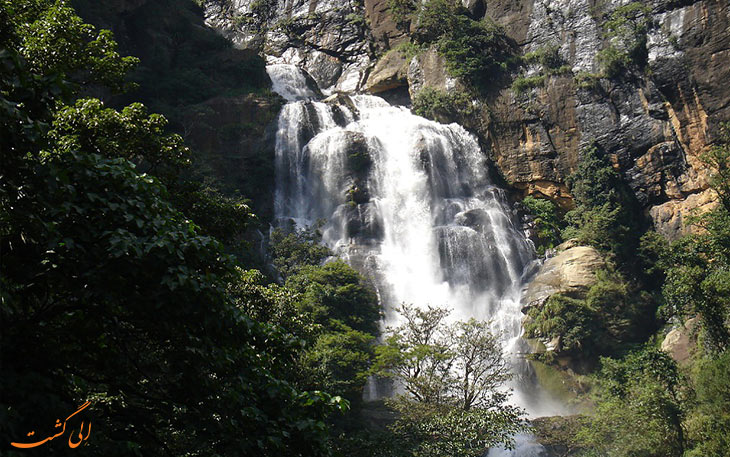 آبشار راوانا در سریلانکا