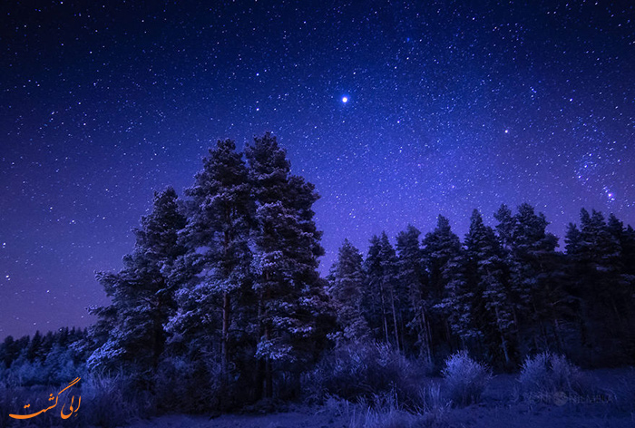 آسمان پرستاره سوئد