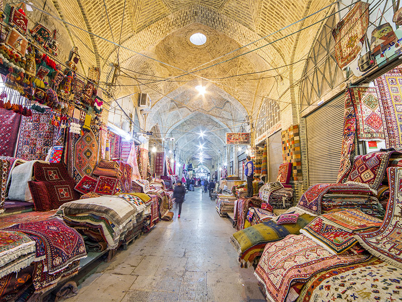 معماری بازار وکیل شیراز - الی گشت