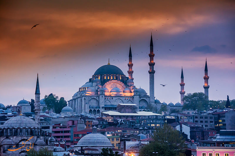 مسجد سلیمانیه-هتل گرند هیلاریوم استانبول
