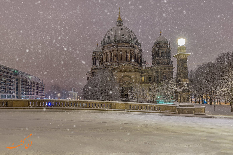 برلین در زمستان