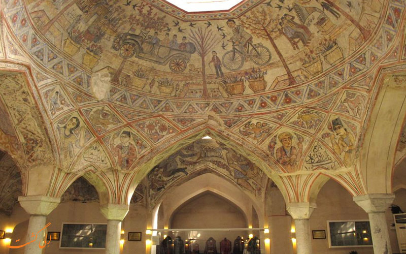 نمایی زیبا از تزئینات حمام نمایی زیبا از تزئینات حمام