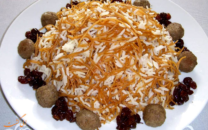 رشته پلو
