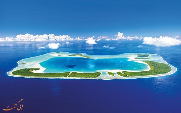 جزایر زیبای اقیانوس آرام