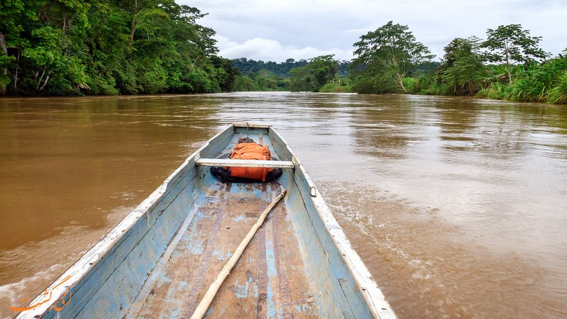 قایق سواری در آمازون