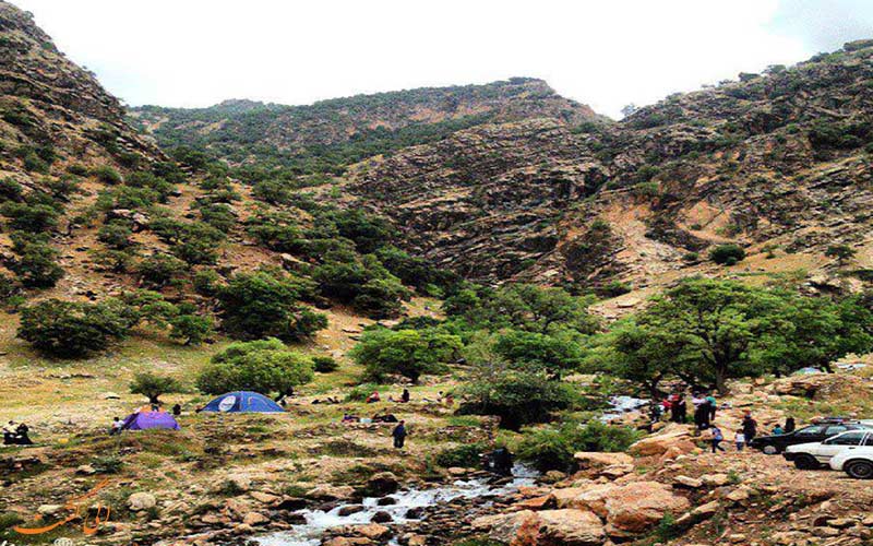 طبیعت آبشار نوژیان طبیعت آبشار نوژیان