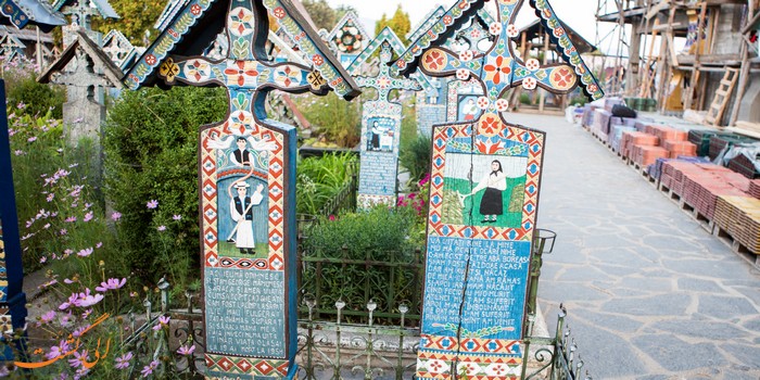 عکس های قبرستان مری در رومانی